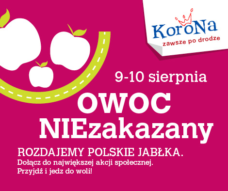 Centrum Korona wspiera polskie jabłka