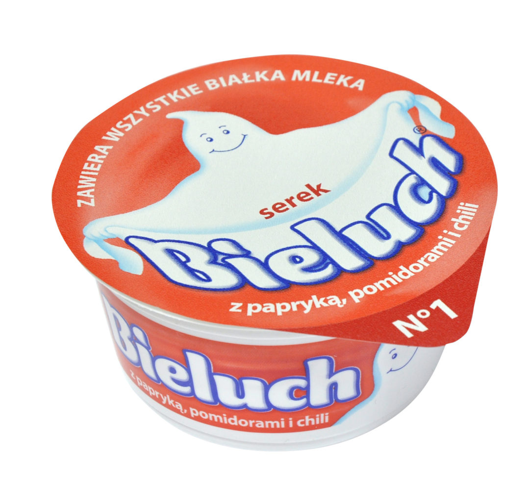 Serek Bieluch z papryką, pomidorami i chili