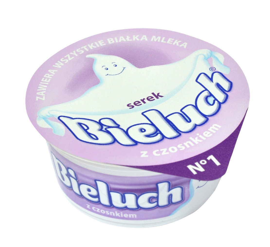 Serek Bieluch z czosnkiem