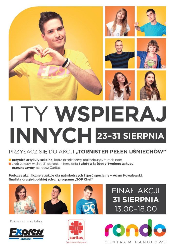 Wspomóż potrzebujących wraz z Centrum Handlowym RONDO