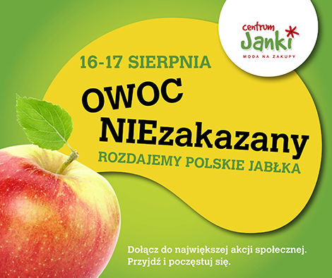 Centrum Janki wspiera polskie jabłka