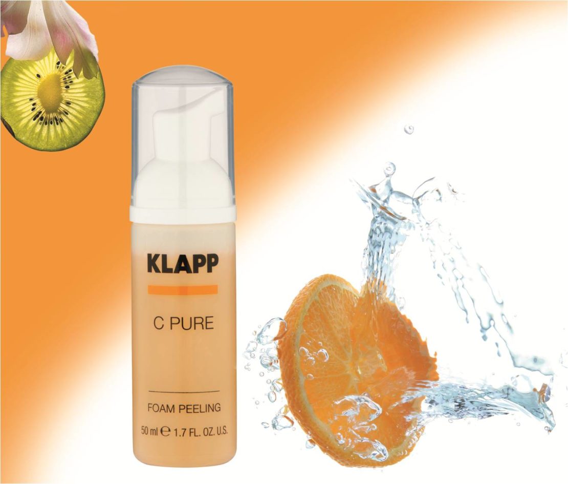 Foam Peeling z linii C PURE firmy KLAPP – Moc witaminy C dla zdrowej i pięknej skóry!