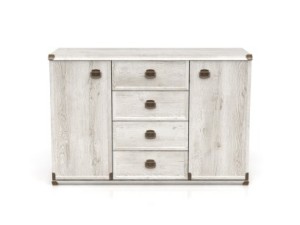 Komoda z kolekcji Indiana Black Red White