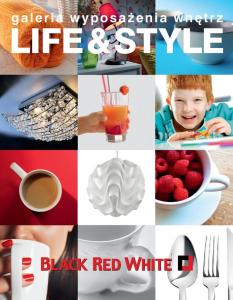 Galeria wyposażenia wnętrz Life&Style Black Red White