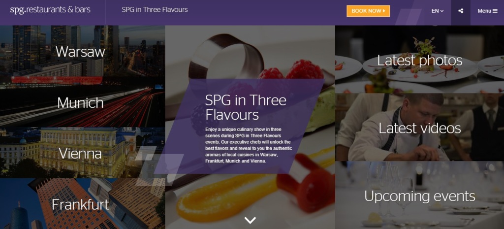 Kulinarne podróże ze Starwood Hotels & Resorts