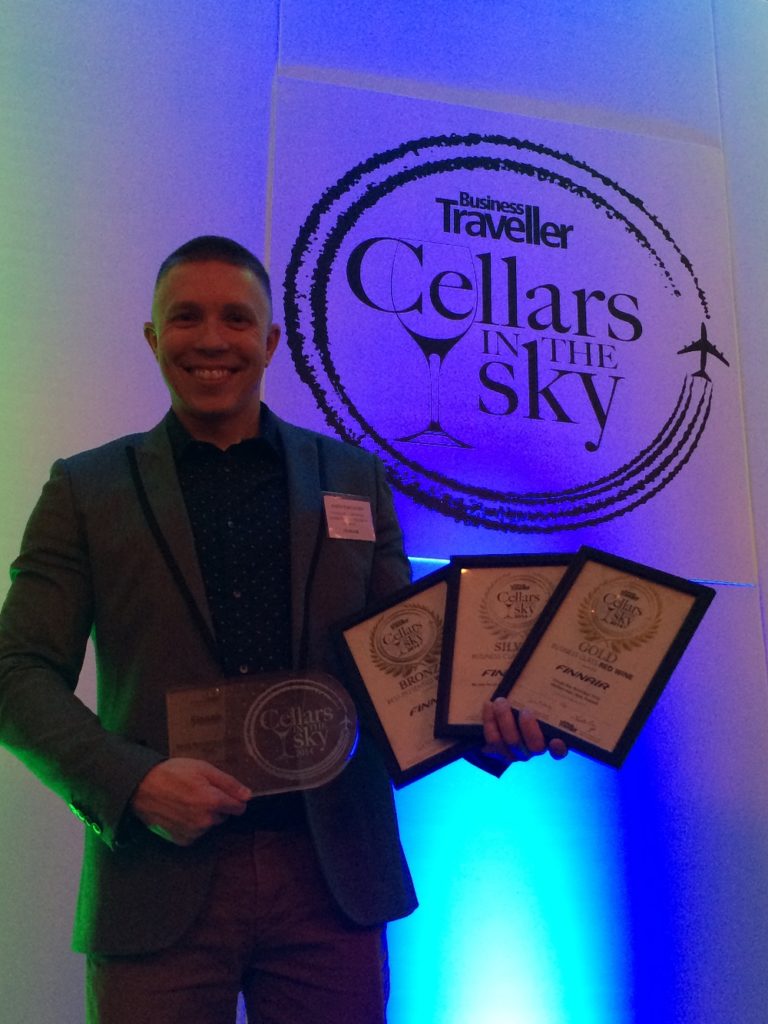Finnair zdobywa złoto, srebro i brąz w konkursie winiarskim Cellars in the Sky 2014