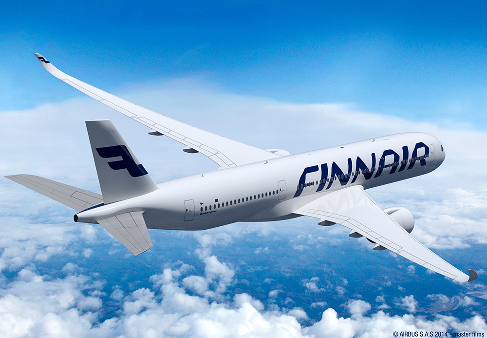 Finnair rozpoczyna sprzedaż biletów na loty nowym Airbusem A350 XWB