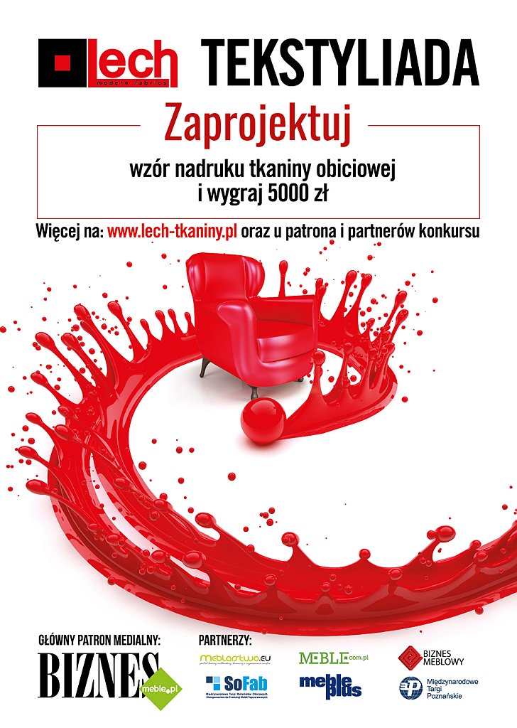 Tekstyliada – konkurs LECH modern fabrics
