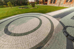 fot. 6 ... ale może również służyć do tworzenia fantazyjnych wzorów - kostka Kreta płukana - Buszrem