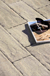 kostka Santorini - Buszrem - kolor  granit jasny