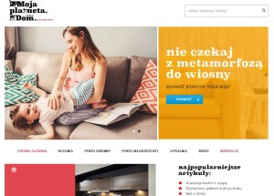 Moja Planeta.Dom Black Red White Blog