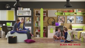 Meble bez VAT_ Black Red White