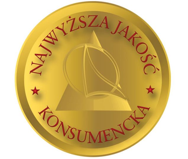 Złote Logo Najwyższa Jakość Konsumencka