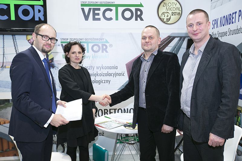 Kolejne sukcesy Zespolonego Stropu Gęstożebrowego VECTOR