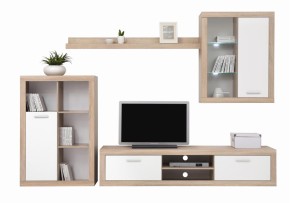 meblościanka Shark Black Red White