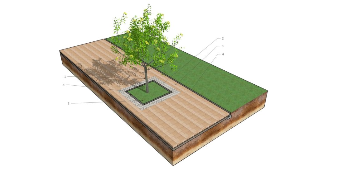 NAWIERZCHNIE NA ZADRZEWIONEJ DZIAŁCE