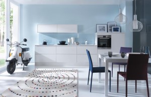 Kuchnia 38th Elysee Avenue Black Red White - biały mat