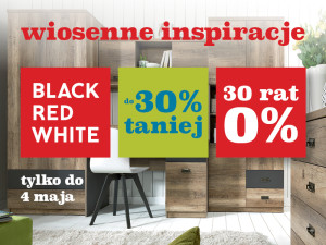 Wiosenne inspiracje w niższych cenach od Black Red White 800x600