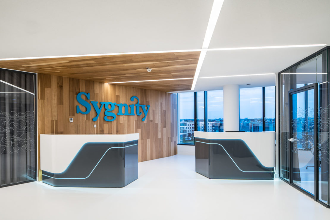 Królewskie rozwiązania – biuro Sygnity SA w kompleksie Royal Wilanów