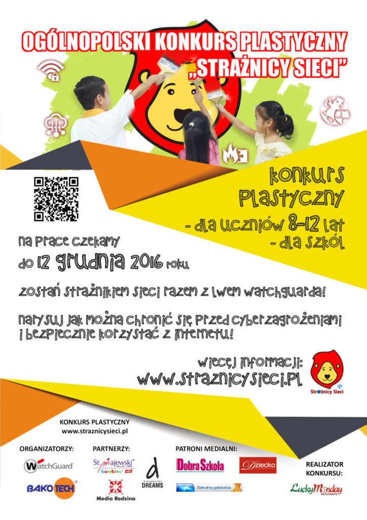 Ogólnopolski konkurs plastyczny „Strażnicy Sieci”