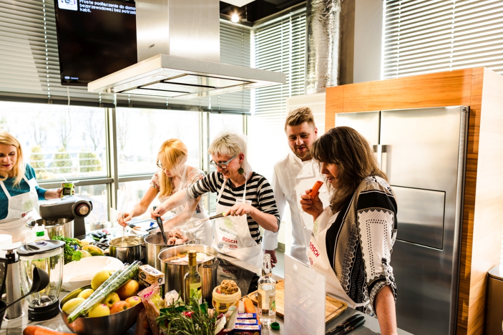 Uczniowie Akademii Smaku Bosch rzuceni na głęboką wodę