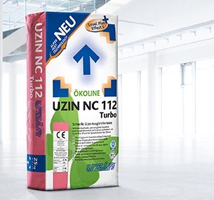 Nowość! Najszybciej schnąca gipsowa masa wyrównawcza na świecie – UZIN NC 112 Turbo