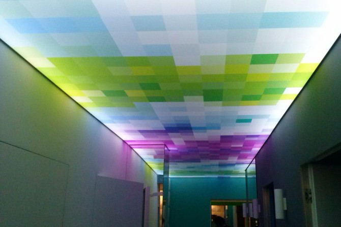 Sufit podświetlany