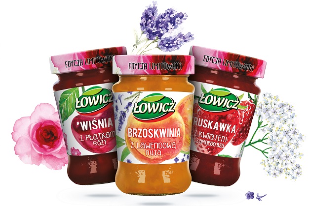 Wiosenna nowość od Łowicza – owoce i kwiaty połączone w smaczną przyjemność taką, że Łooo!