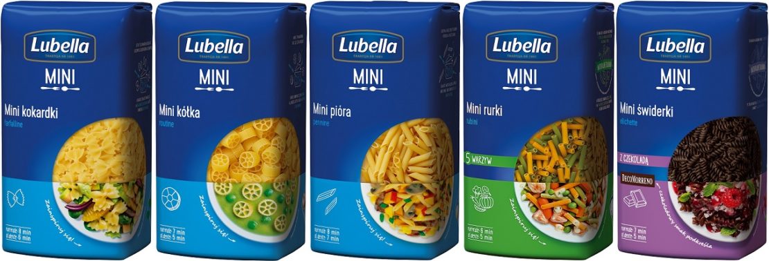 MINI forma, duże zaskoczenie – 5 nowych makaronów od Lubelli