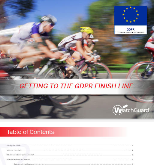 WatchGuard oswaja GDPR – specjalny e-book przewodnik już dostępny!