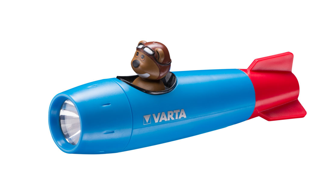 Fantastyczne przygody w krainie marzeń z latarkami dziecięcymi  z serii Paul The Bear od VARTA Consumer Batteries.