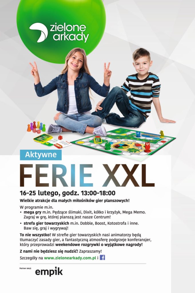 Ferie pełne atrakcji w Zielonych Arkadach