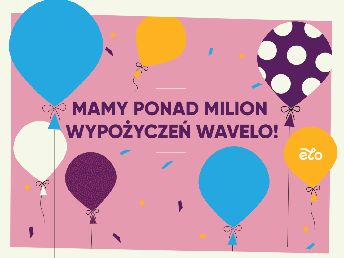 Milion wypożyczeń i nowe stacje Wavelo