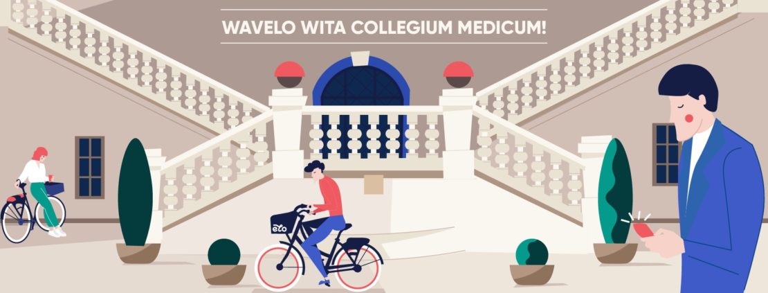 Studenci na rowery! Wavelo we współpracy z Uniwersytetem Jagiellońskim – Collegium Medicum