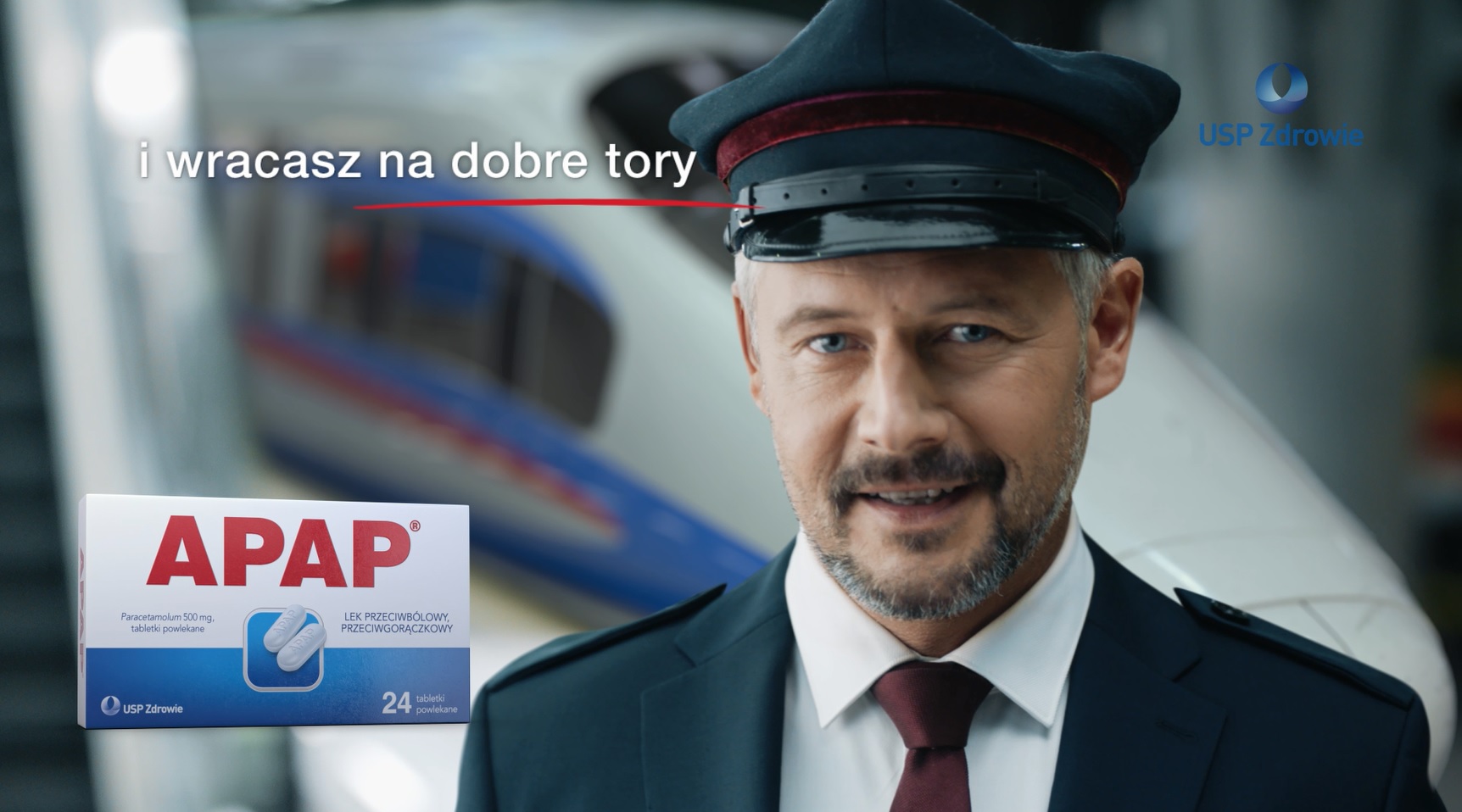 APAP w nowym spocie stawia na szybkość